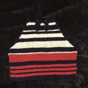 Crochet Halter Crop Top